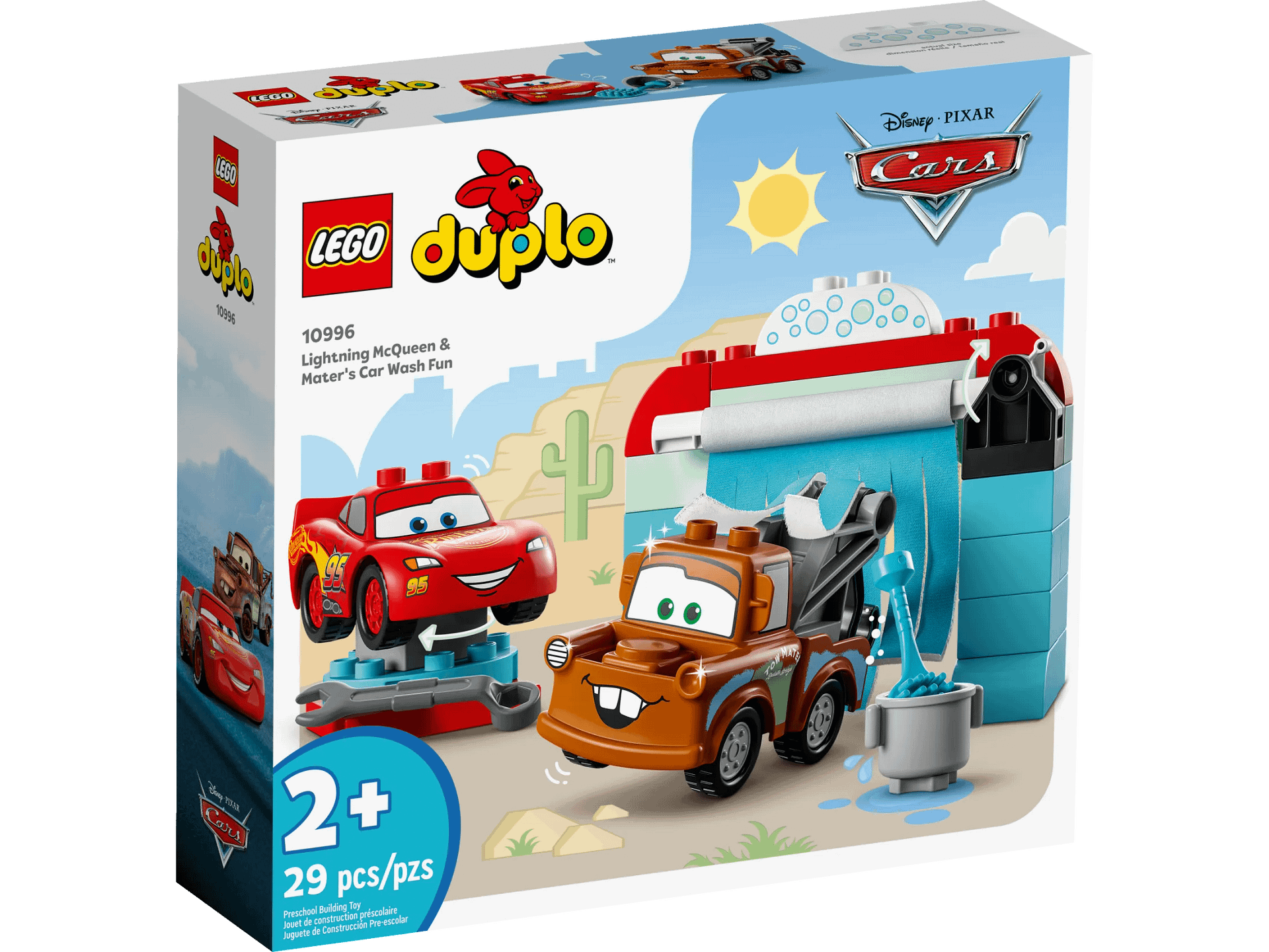 LEGO® 10996 Lightning McQueen & Mater's Car Wash Fun - DUPLO®