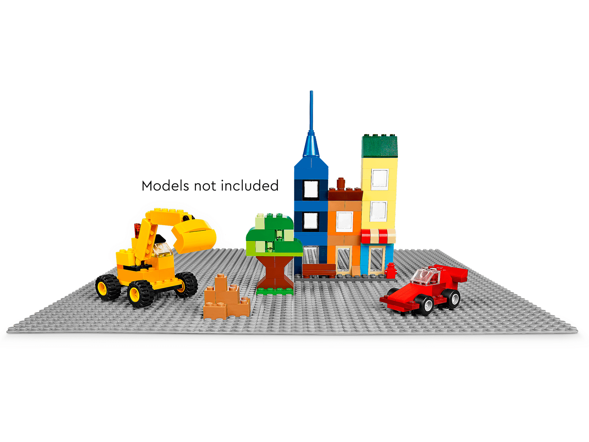 LEGO® 11024 Gray Baseplate - Classic 4+