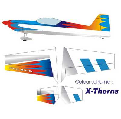 KRILL AIRCRAFT AUSTRALIA - KATANA 39% X-THORNE Clear Canopy