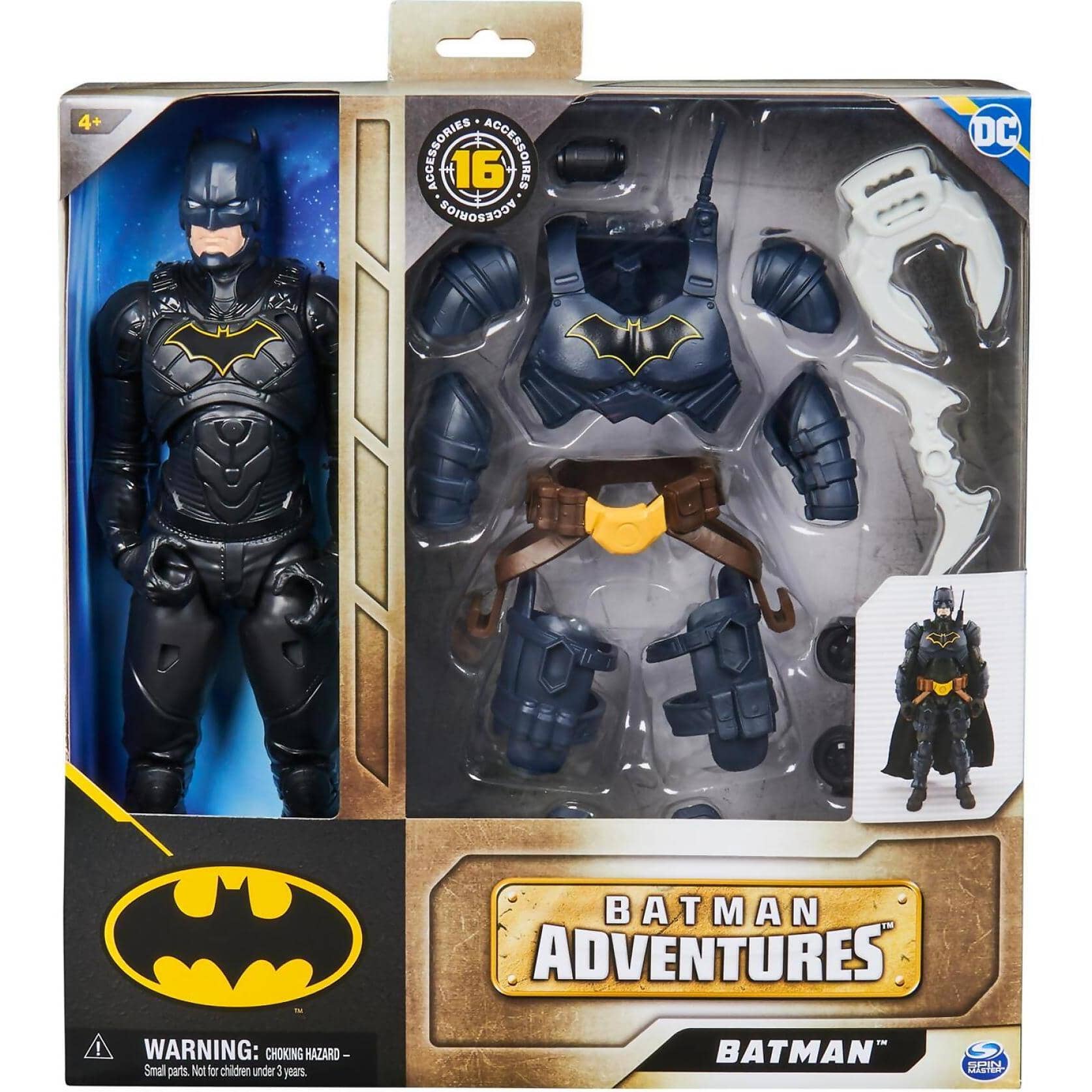 Dc - Comics - 12'' Batman Adventures With 16 Armor Accessories