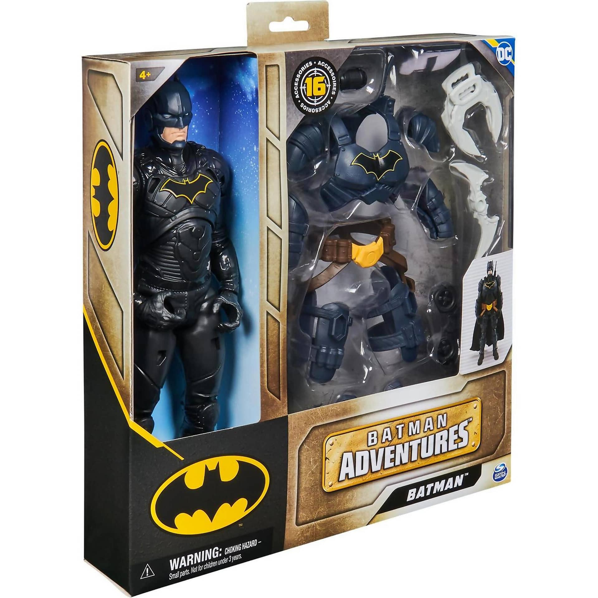 Dc - Comics - 12'' Batman Adventures With 16 Armor Accessories