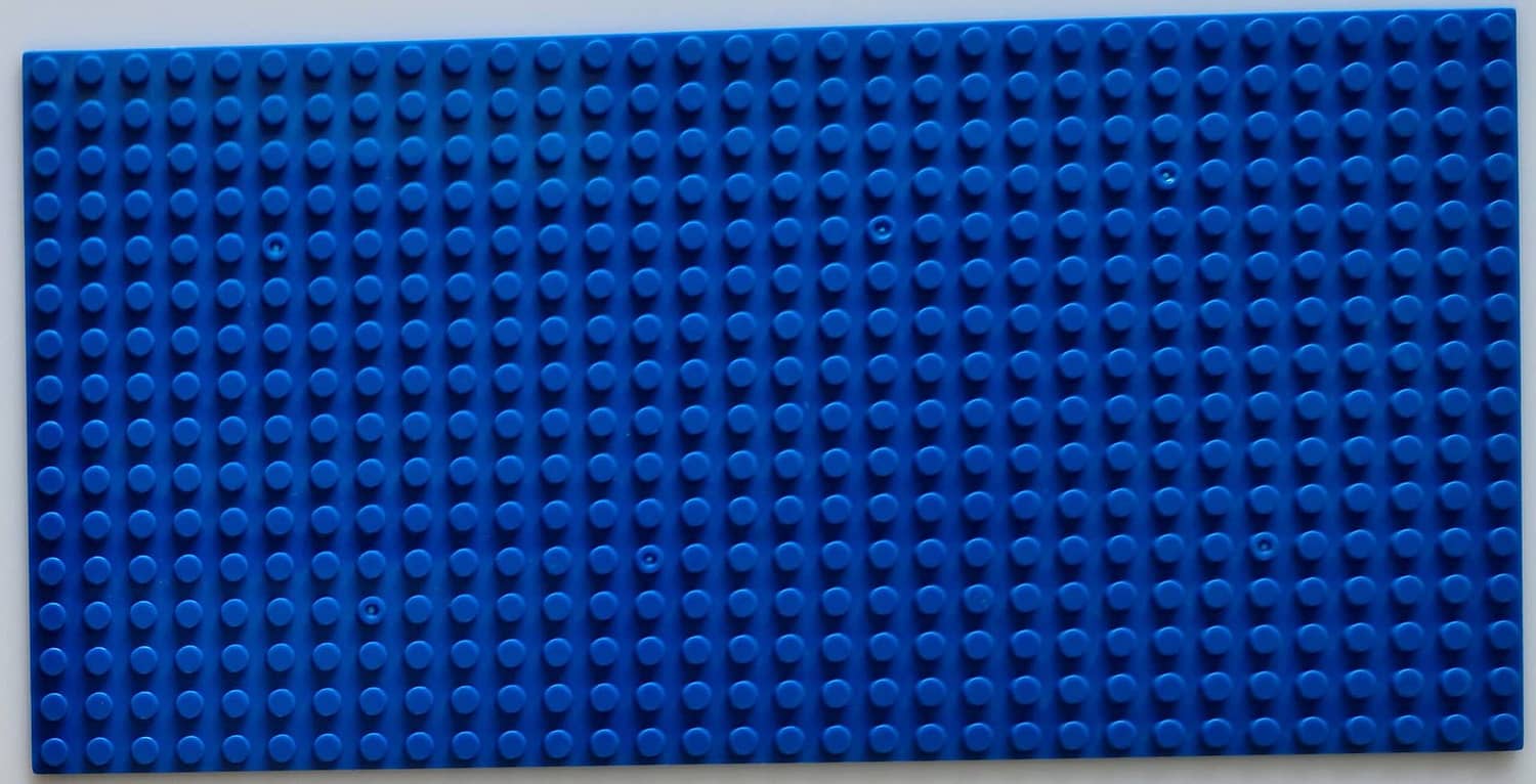 BASEPLATE Double Sided 16x32 Studs Dark Blue Generic Brand