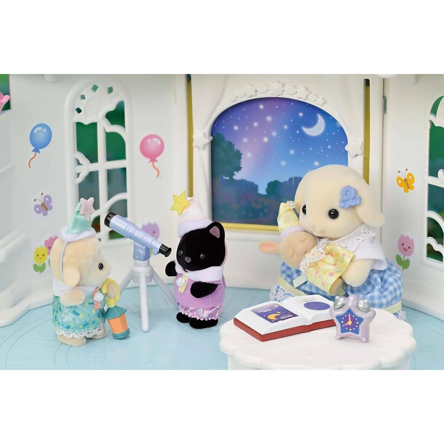 Sylvanian Families - Nursery Friends Sleepover Party Trio Playset