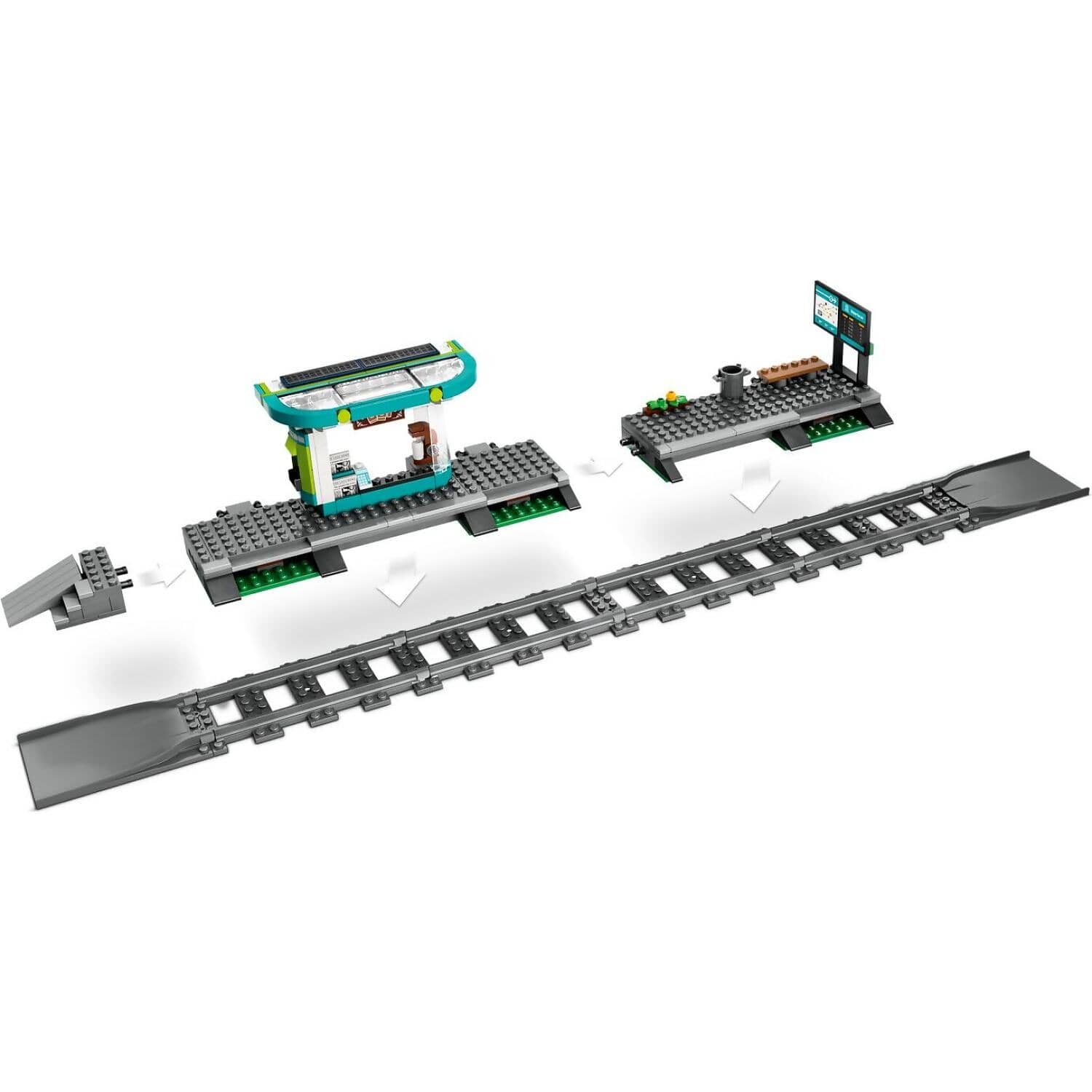 LEGO® 60423 Downtown Streetcar and Station - City