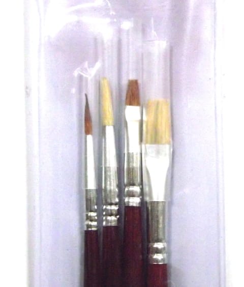 DELTA - PAINT PAINT BRUSH SET 4PCS