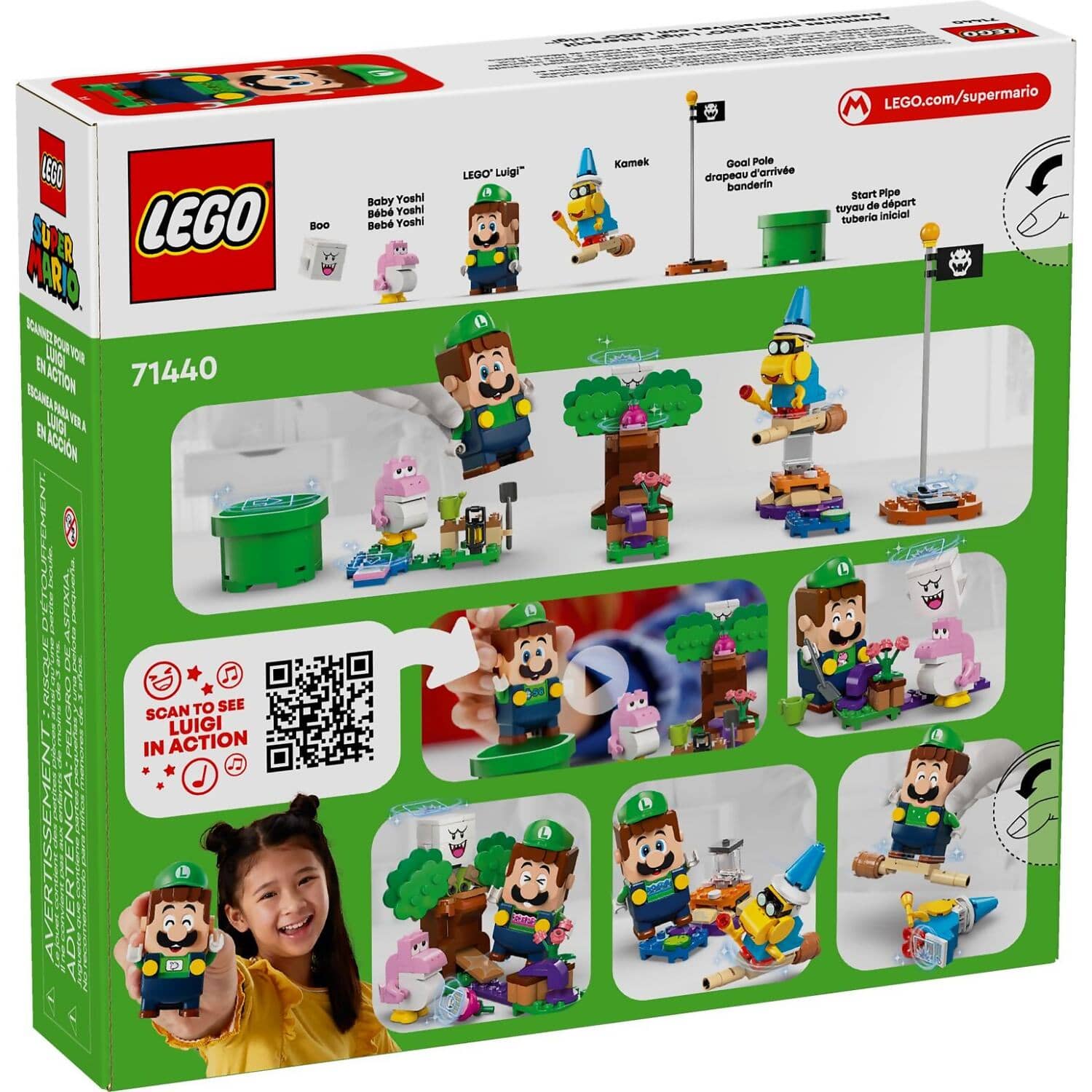 LEGO® 71440 Adventures with Interactive LEGO® Luigi - Super Mario™