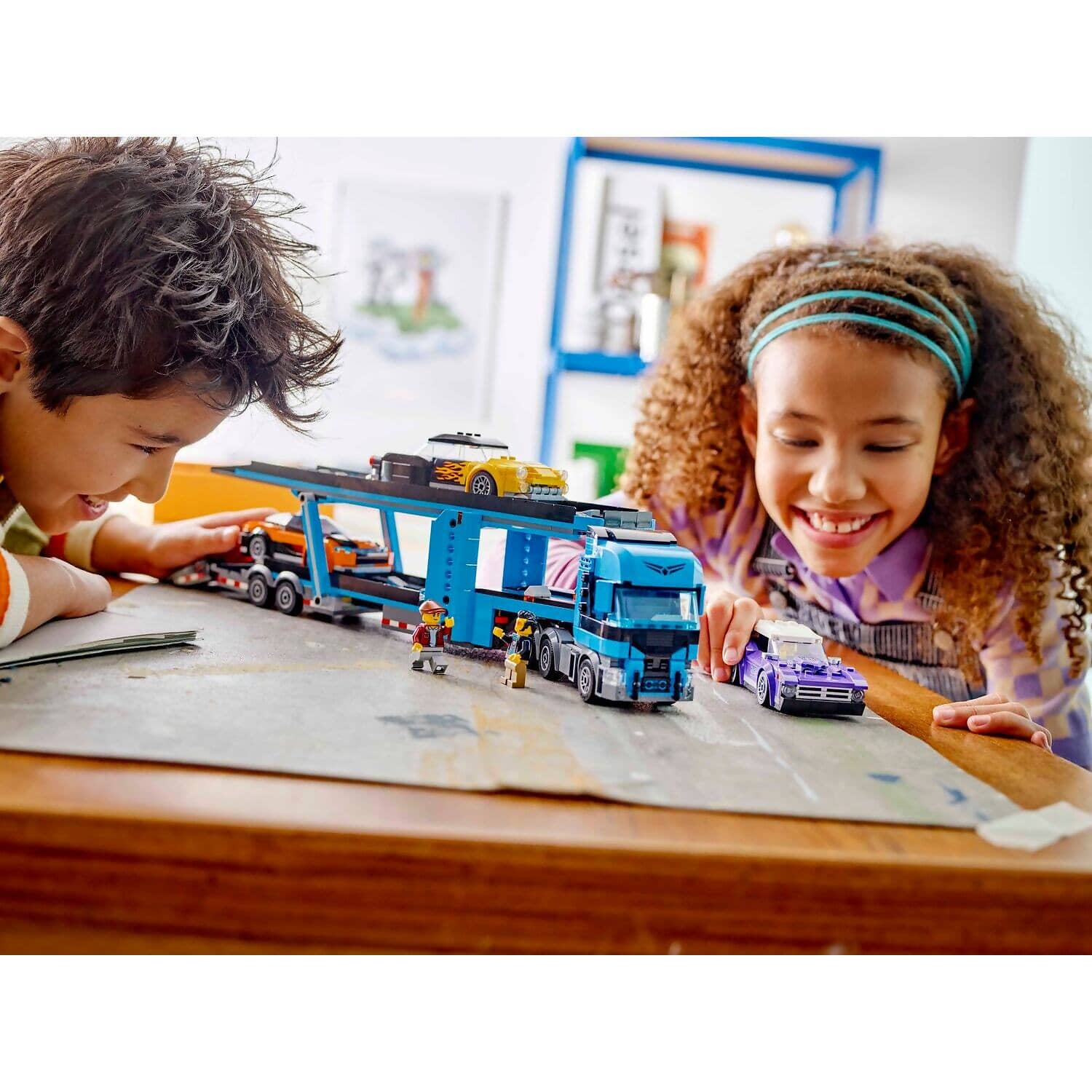 LEGO® 60408 Car Transporter Truck with Sports Cars - City