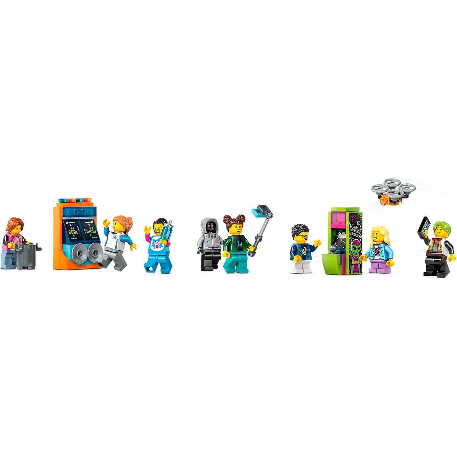 LEGO® 60421 Robot World Roller-Coaster Park - City