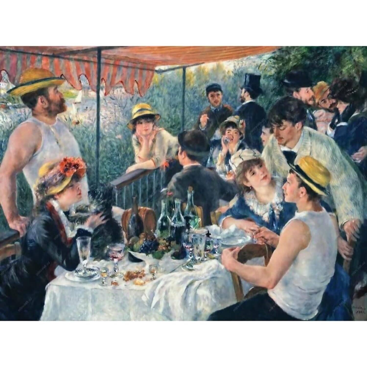 Ravensburger - Art Collection Breakfast Of The Rowers Jigsaw Puzzle 500 Pieces