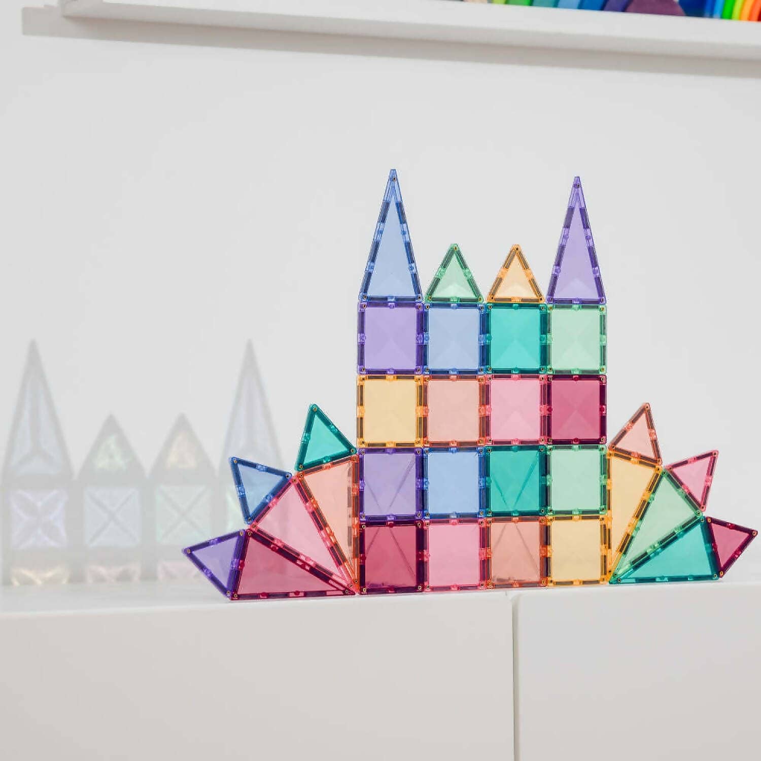 Connetix - Magnetic Tiles Pastel Mini Pack 32pc