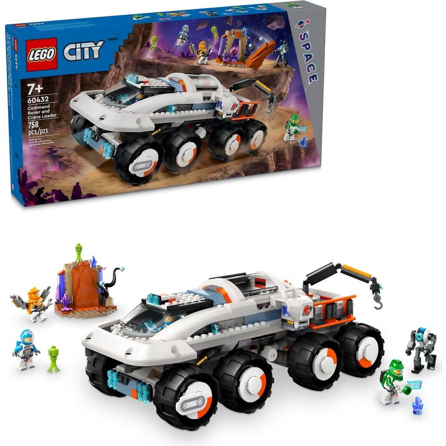 LEGO® 60432 Command Rover and Crane Loader - City