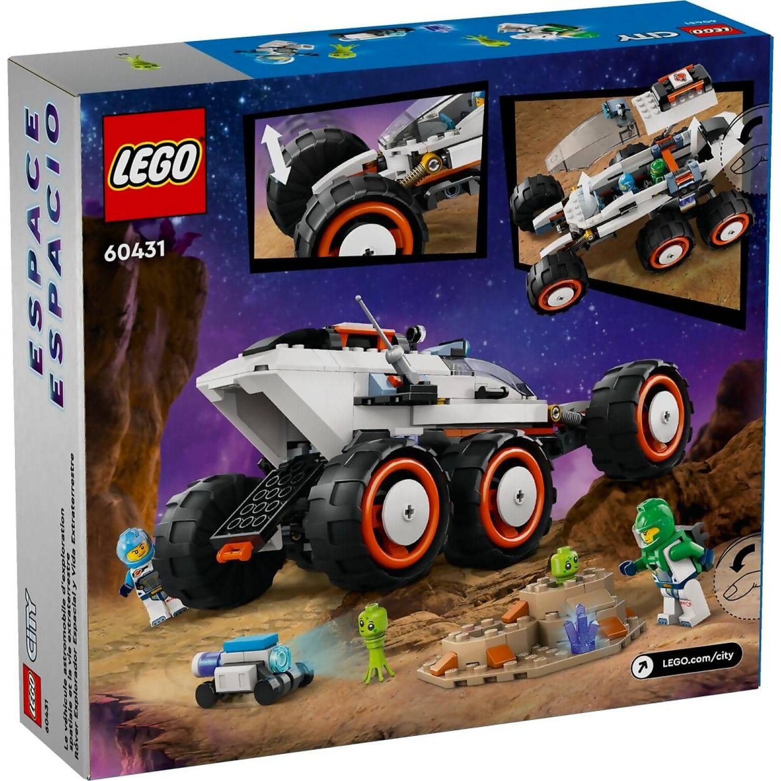 LEGO® 60431 Space Explorer Rover and Alien Life - City