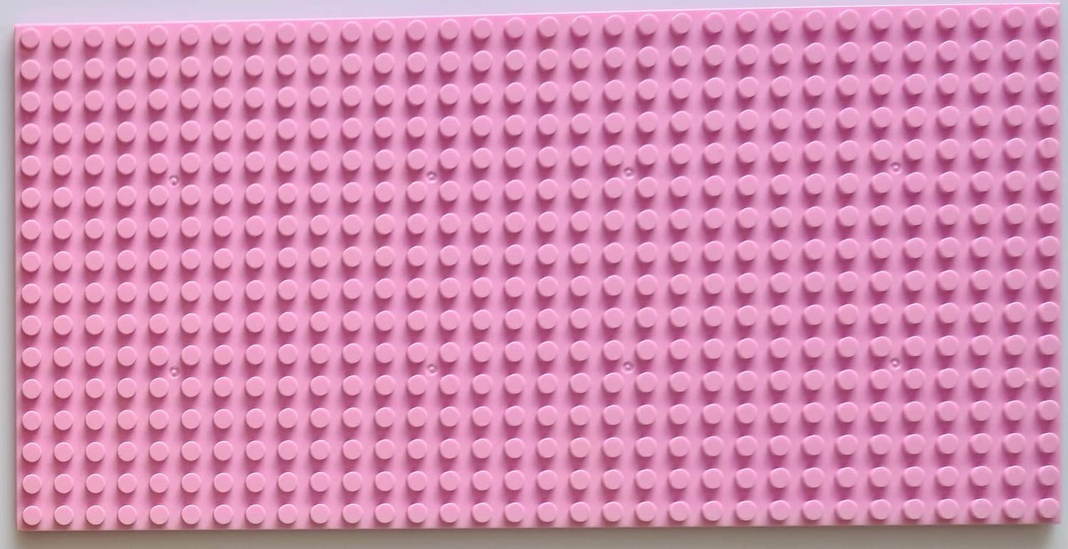 BASEPLATE Double Sided 16x32 Studs Pink Generic Brand