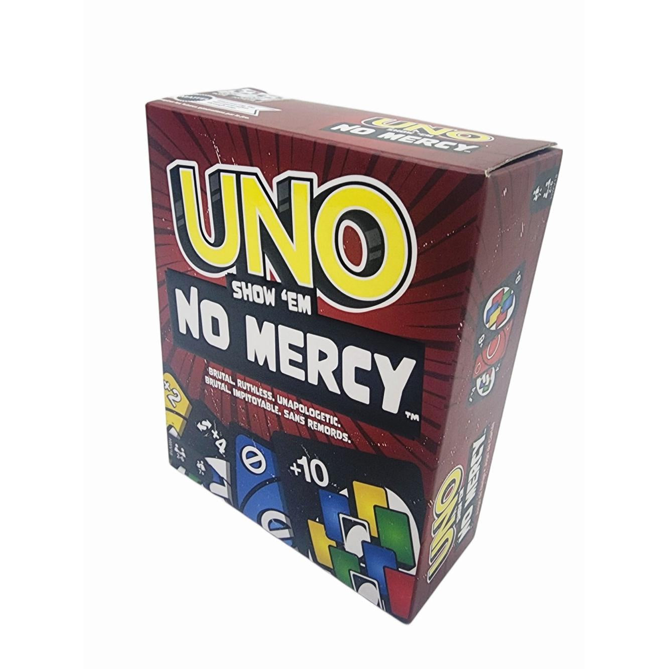 Uno - Show em No Mercy Card Game For Kids Adults & Family Night Parties And Travel