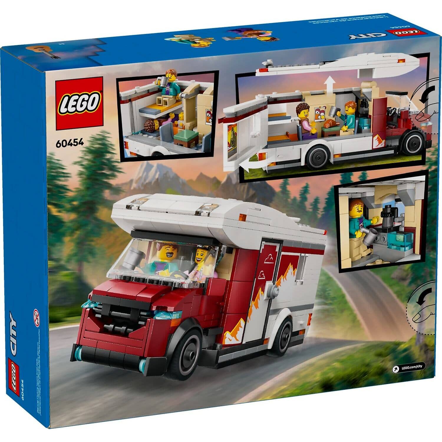 LEGO® 60454 Holiday Adventure Camper Van - City