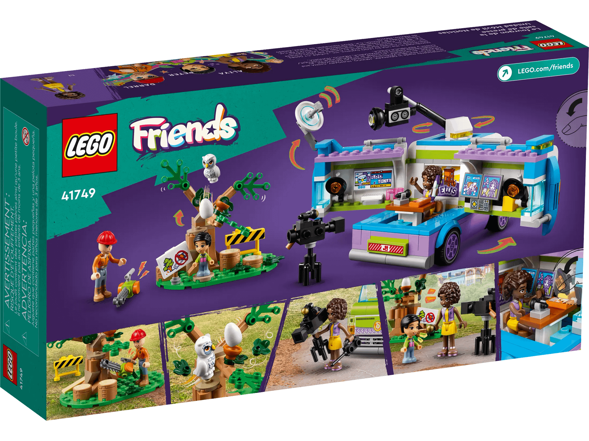 LEGO® 41749 Newsroom Van - Friends