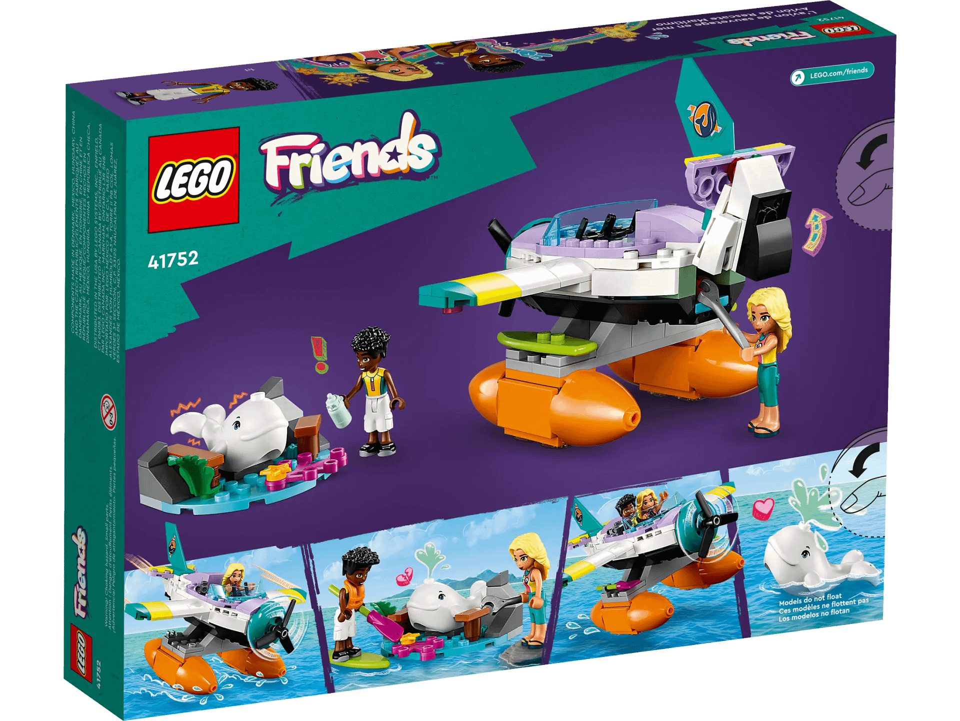 LEGO® 41752 Sea Rescue Plane - Friends