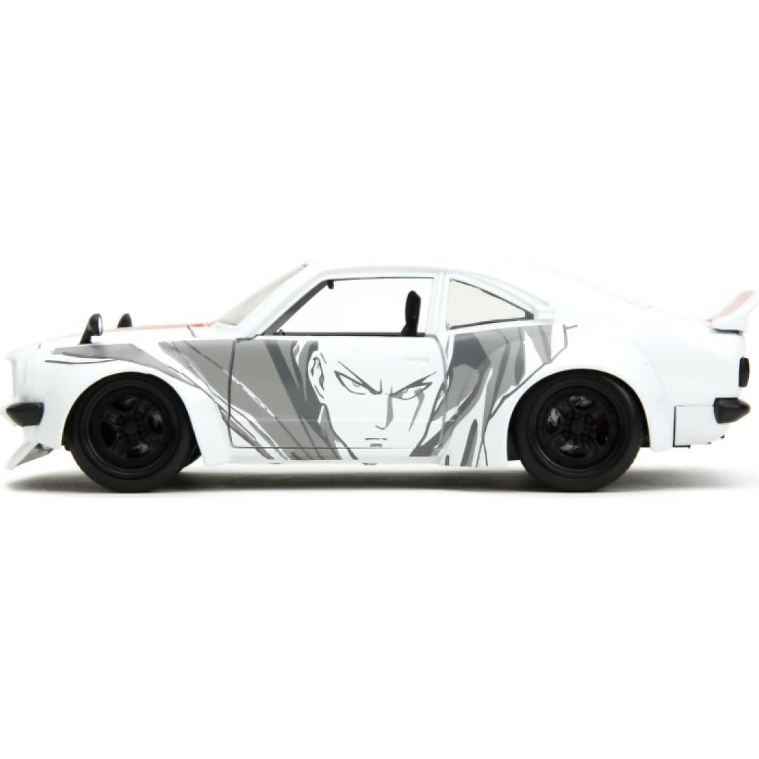 Jada Toys - One Punch Man 1974 Mazda RX-3 with Saitama 1:24 Scale Diecast Vehicle and Figure Set