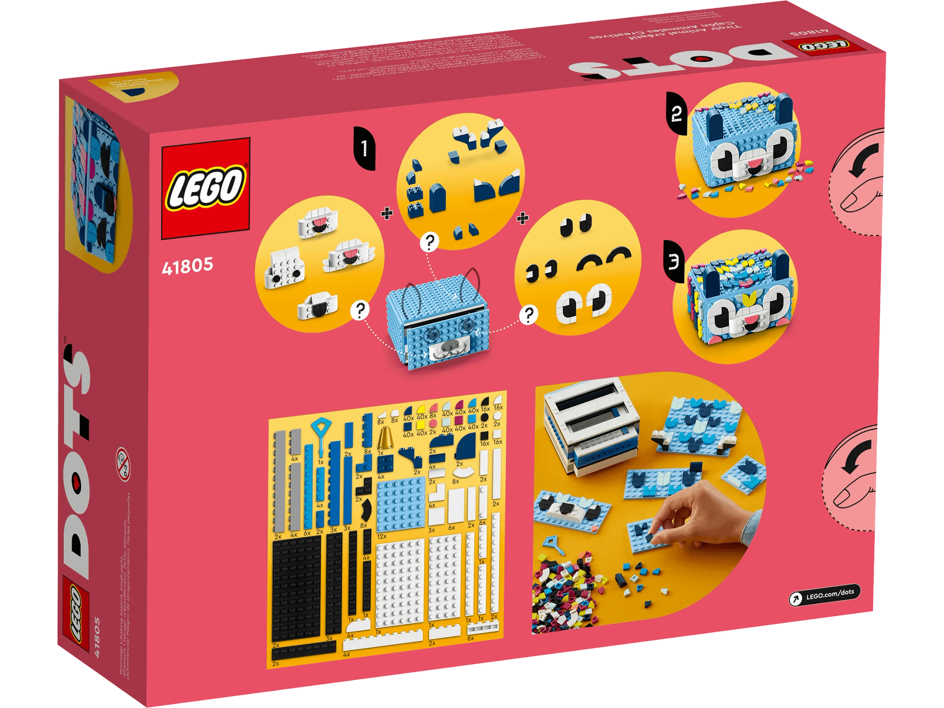 LEGO® 41805 Creative Animal Drawer - Dots
