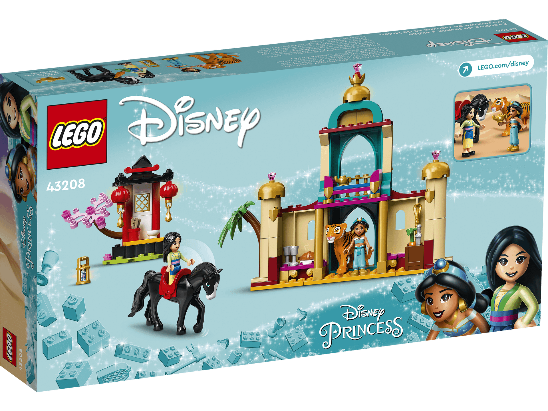 LEGO® 43208 Jasmine and Mulan s Adventure - Disney Princess
