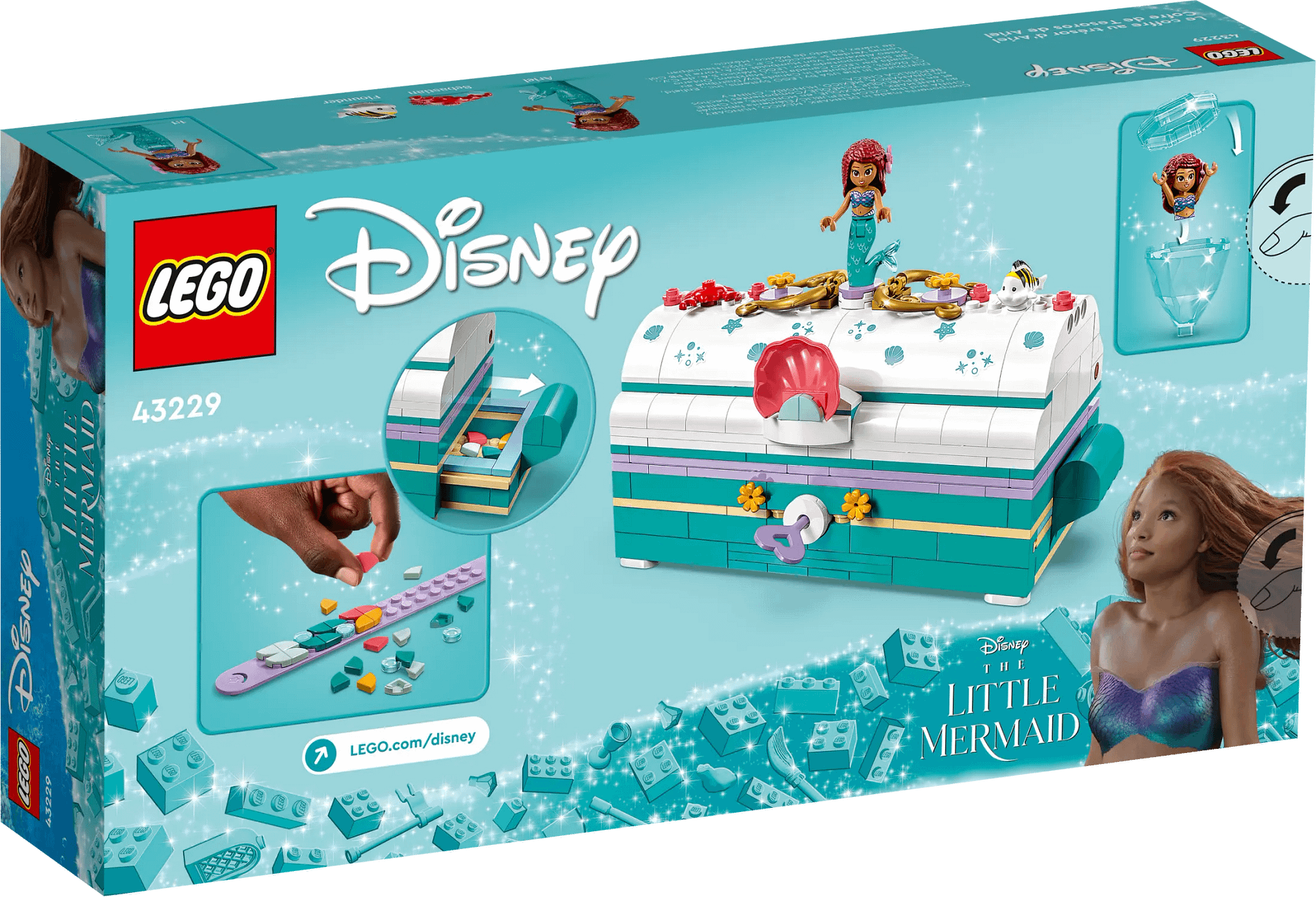 LEGO® 43229 Ariel's Treasure Chest - Disney Princess