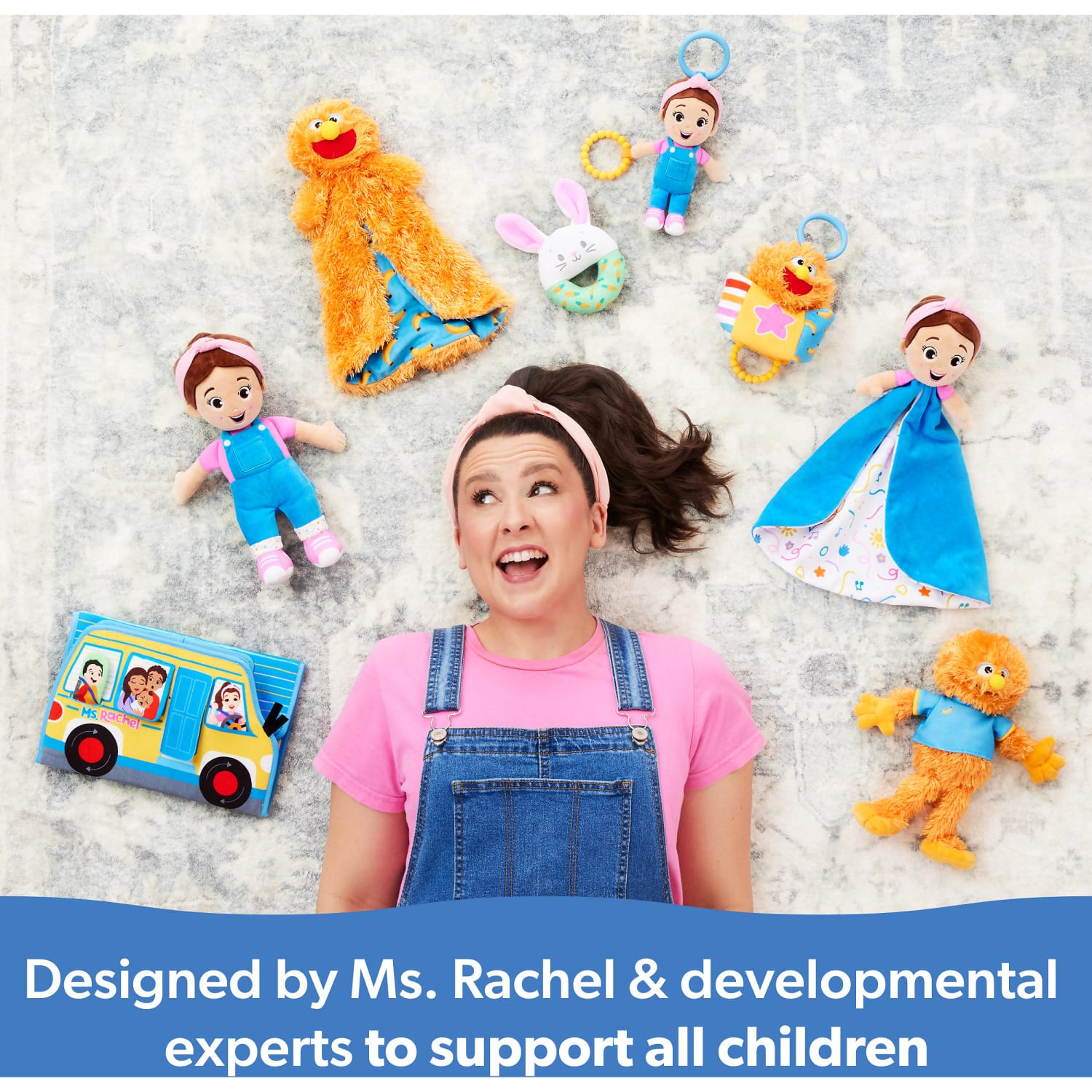 Ms. Rachel - Huggable Lovey Security Blanket