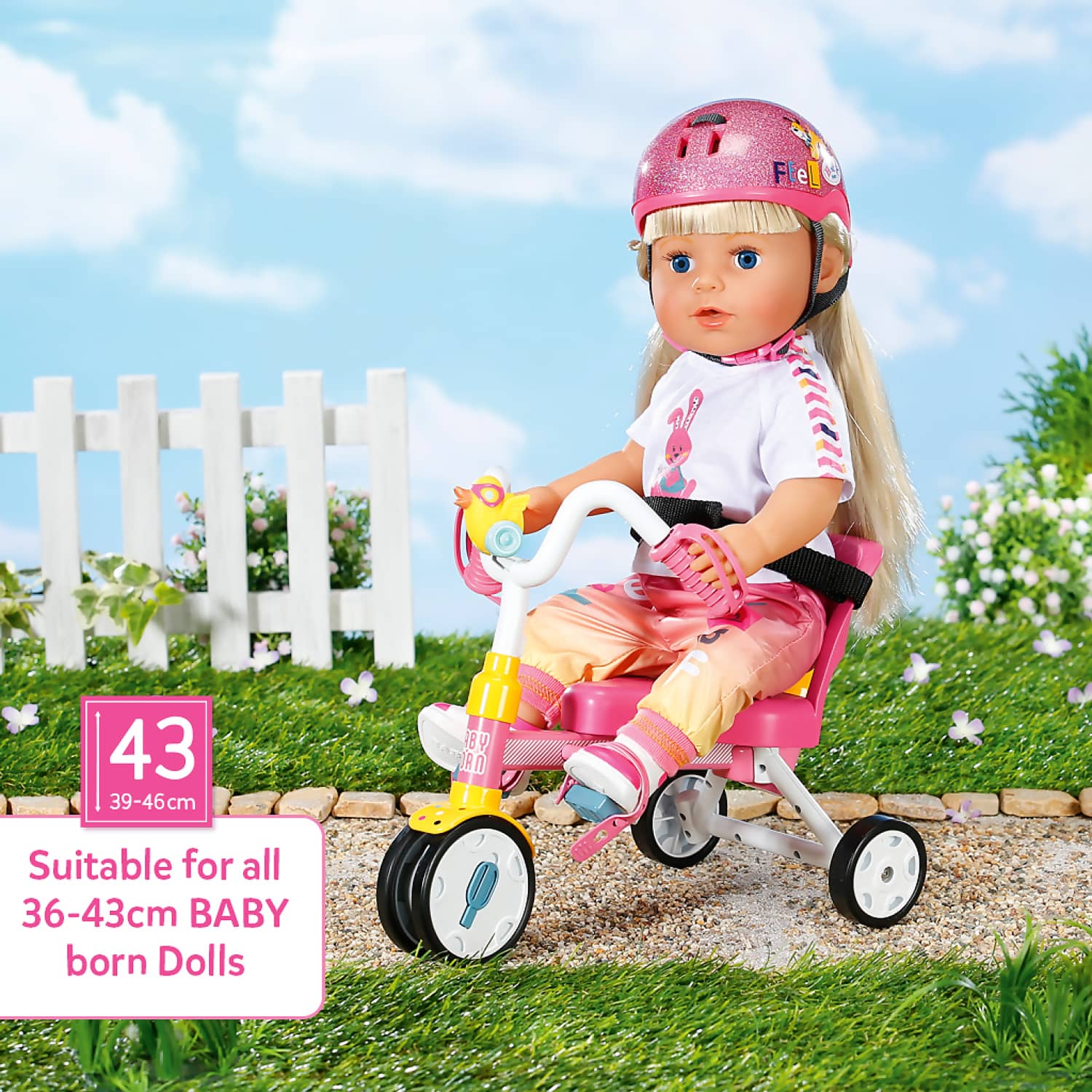 BABY born - Baby Doll Trike (doll not Included)