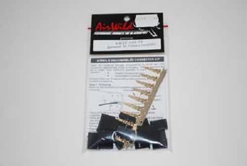 AIR WILD SERVO CONNECTOR KIT FEMALE FUTABA 10PCS