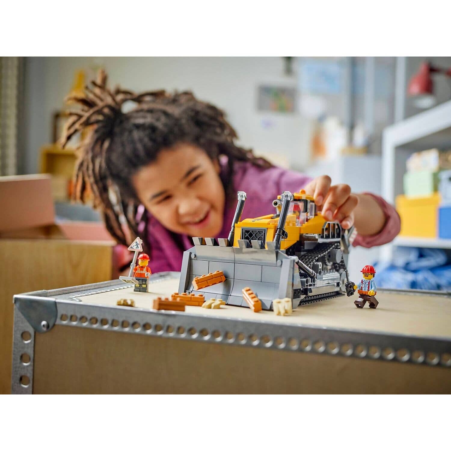LEGO® 60466 Yellow Bulldozer - City