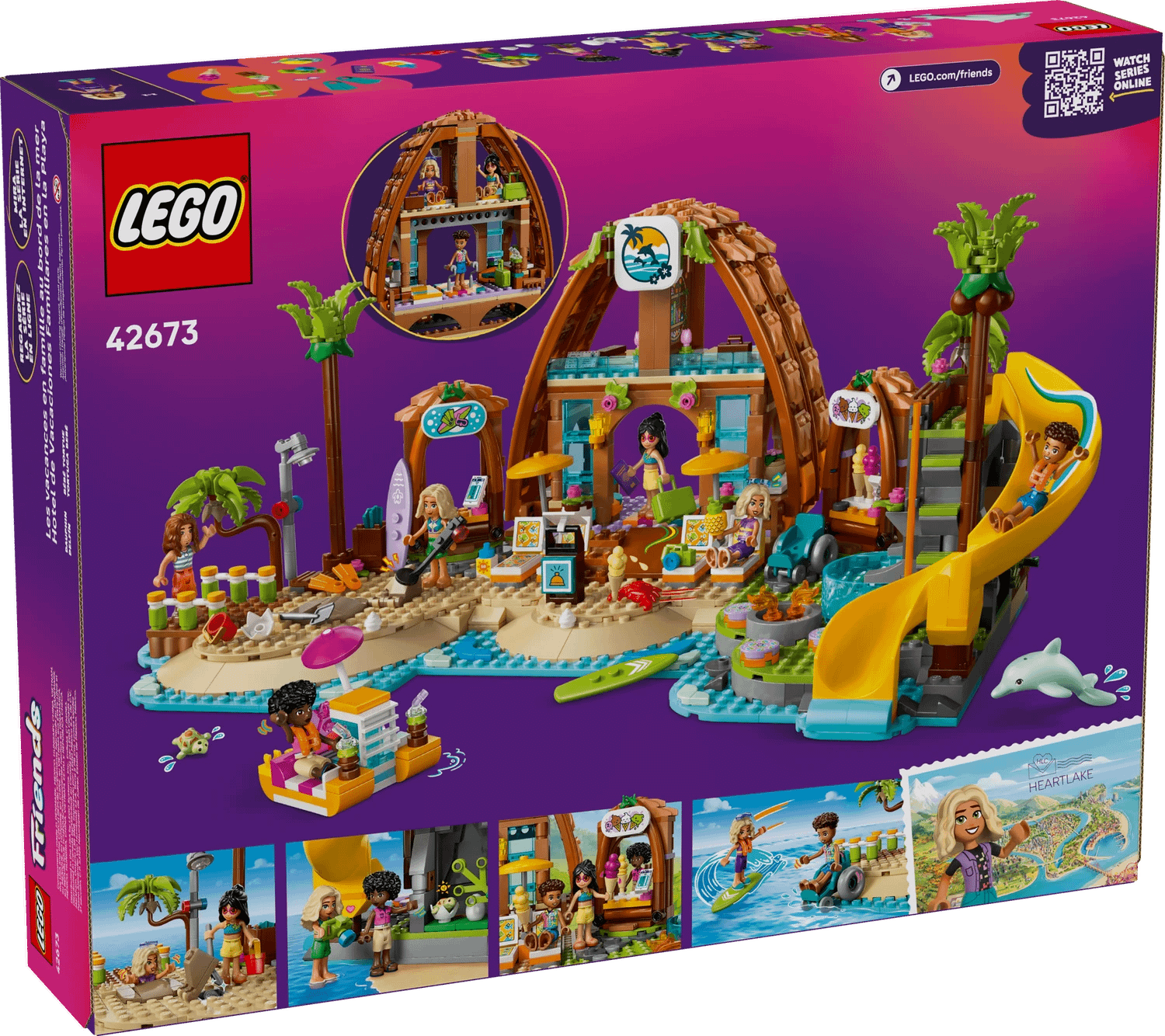LEGO® 42673 Family Vacation Beach Resort - Friends