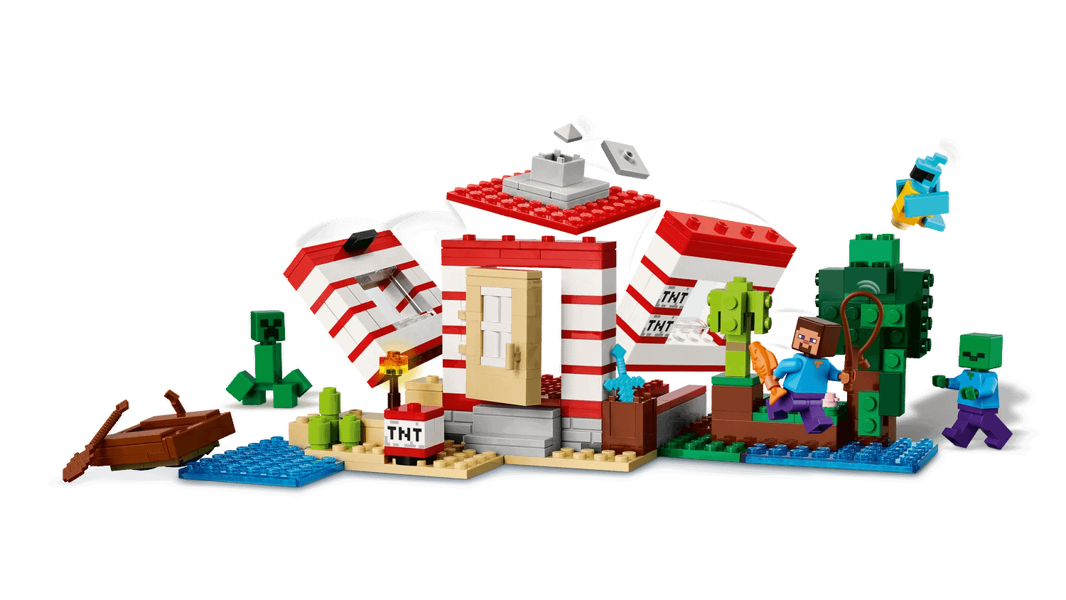 LEGO® 21275 The TNT Jungle House - Minecraft®