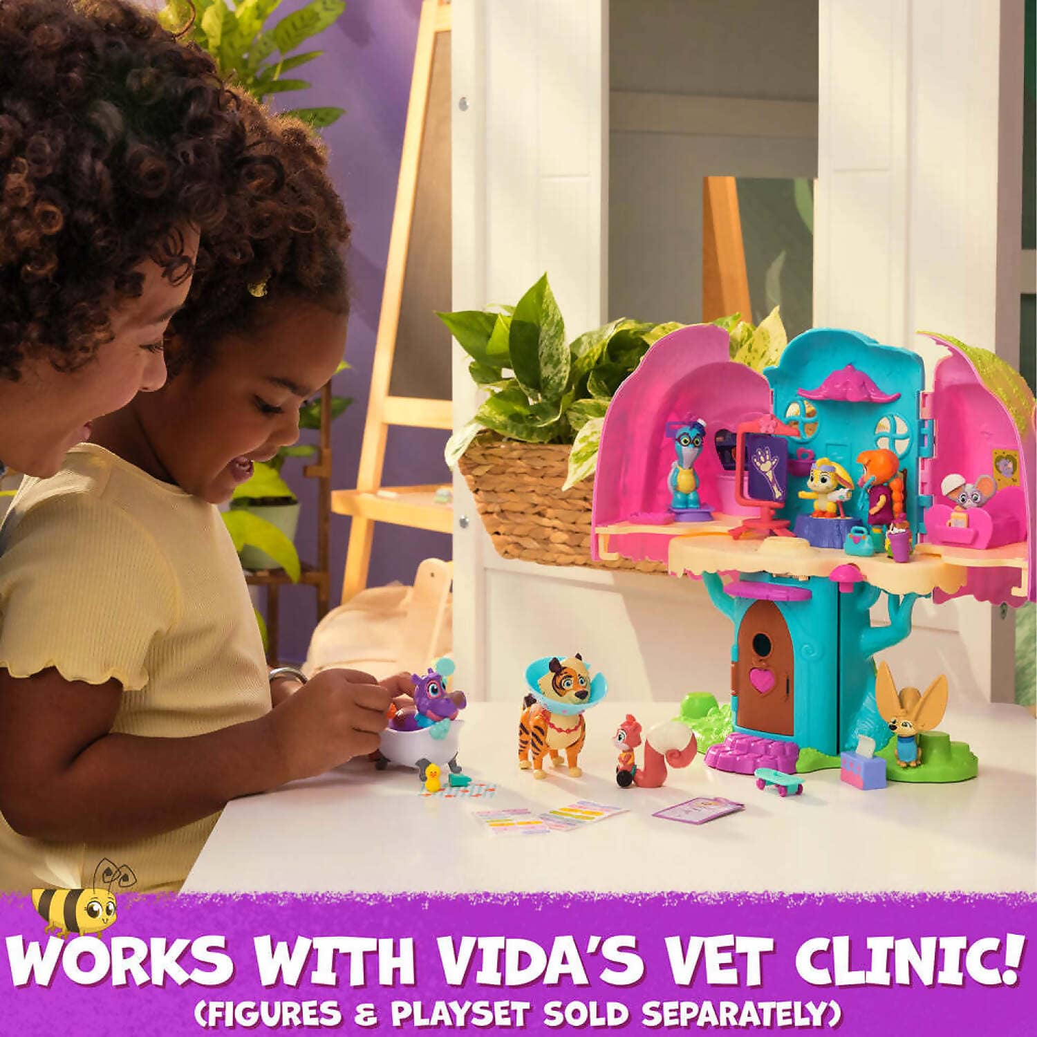Vida The Vet - Vida & Zig Zag s Cast & Care Playset Pack - Spin Master