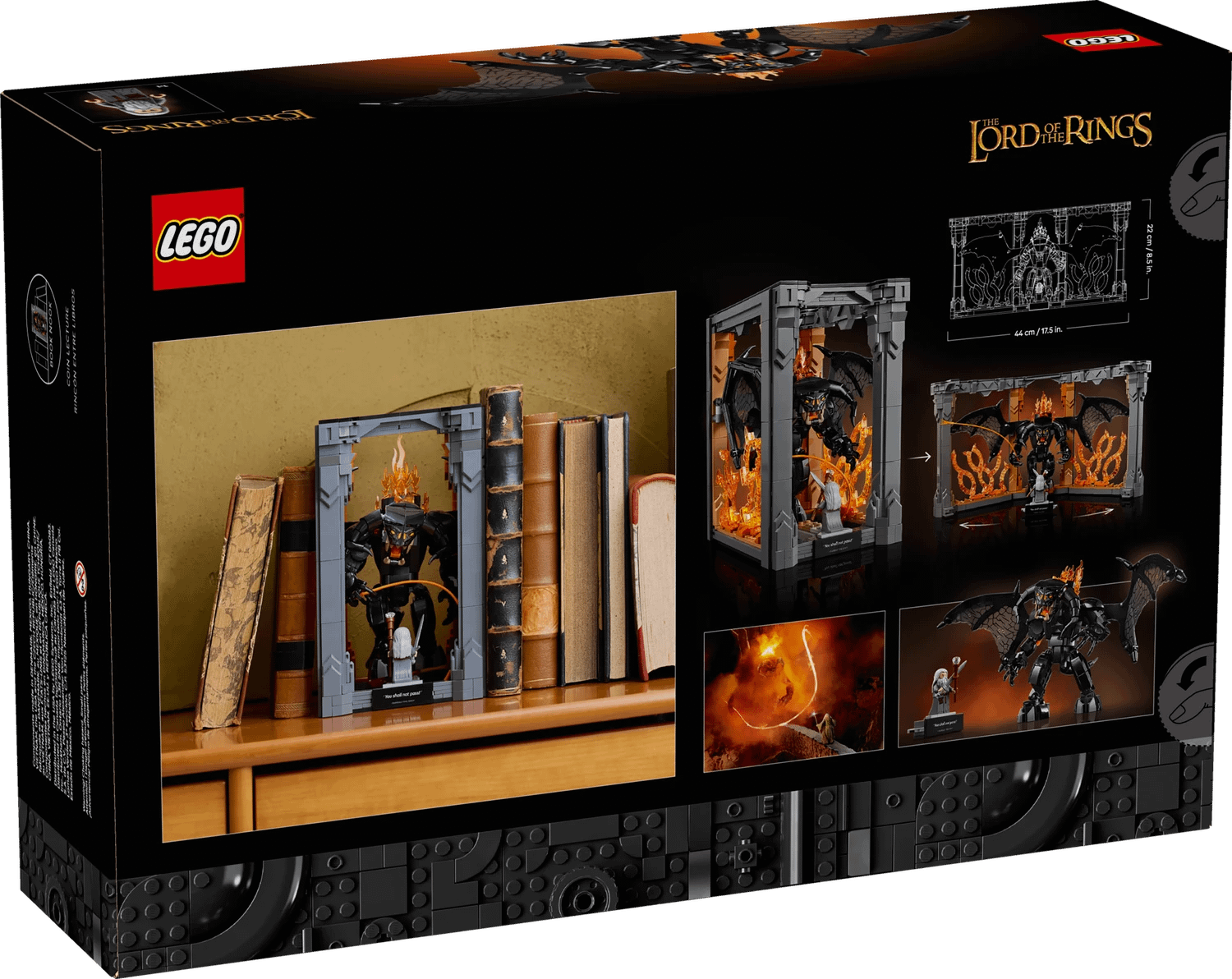 LEGO® 10367 The Lord of the Rings™: Balrog Book Nook - ICONS