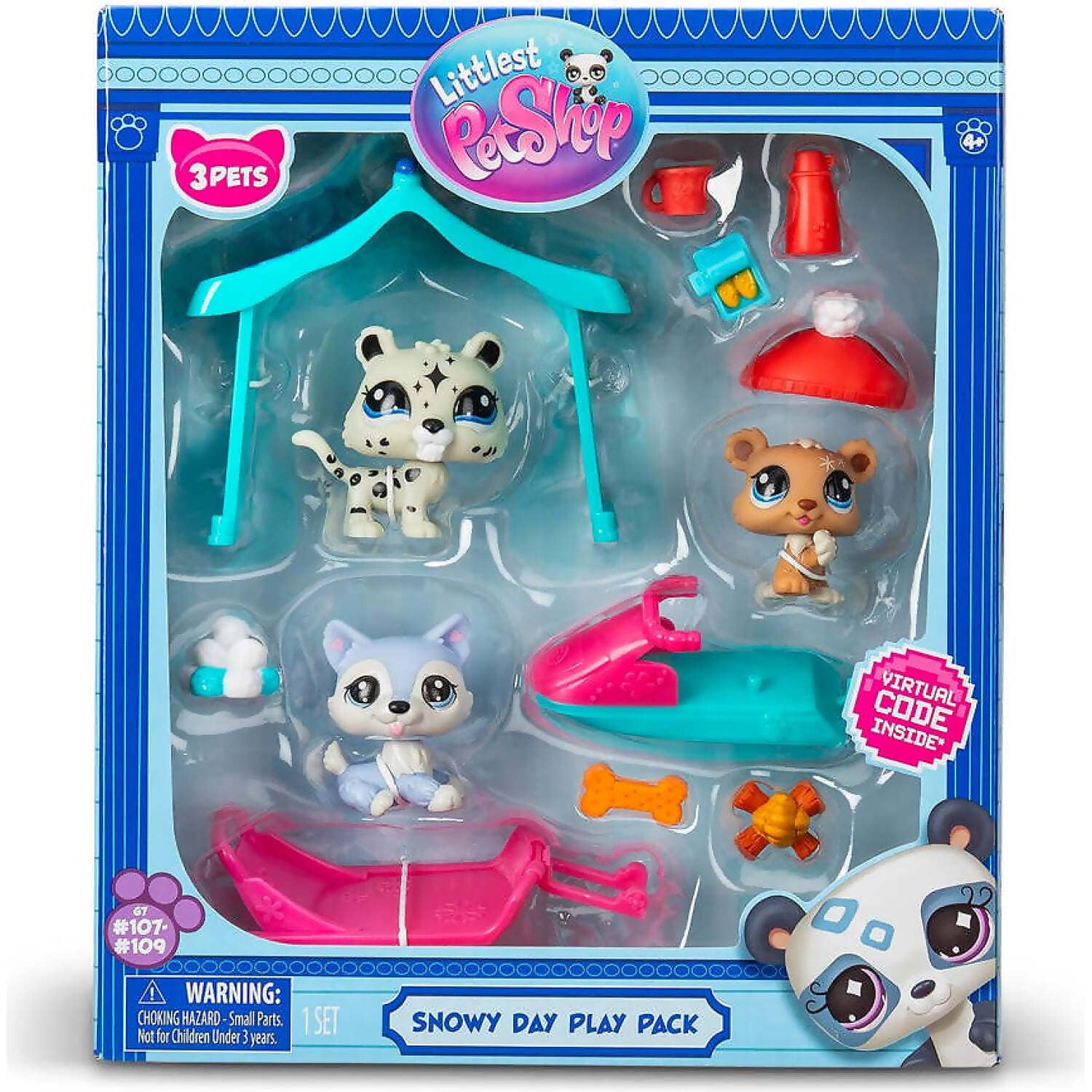 Littlest Pet Shop - Snowy Day 3 Pack Playset