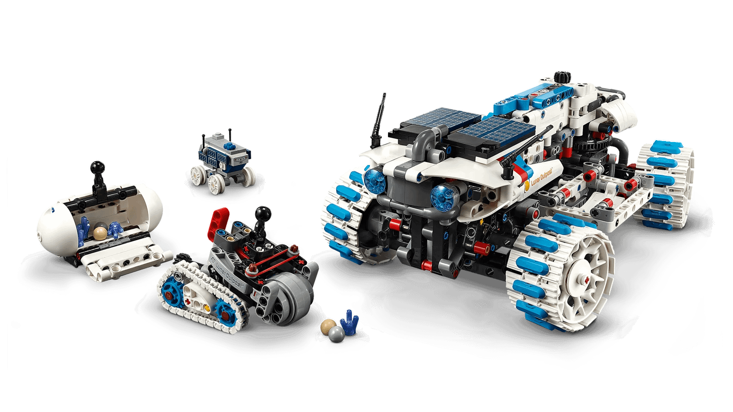 LEGO® 42211 Lunar Outpost Moon Rover Space Vehicle - Technic