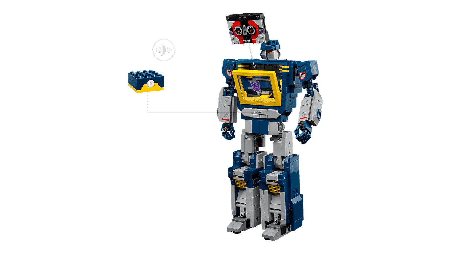 LEGO® 10358 Transformers: Soundwave - ICONS