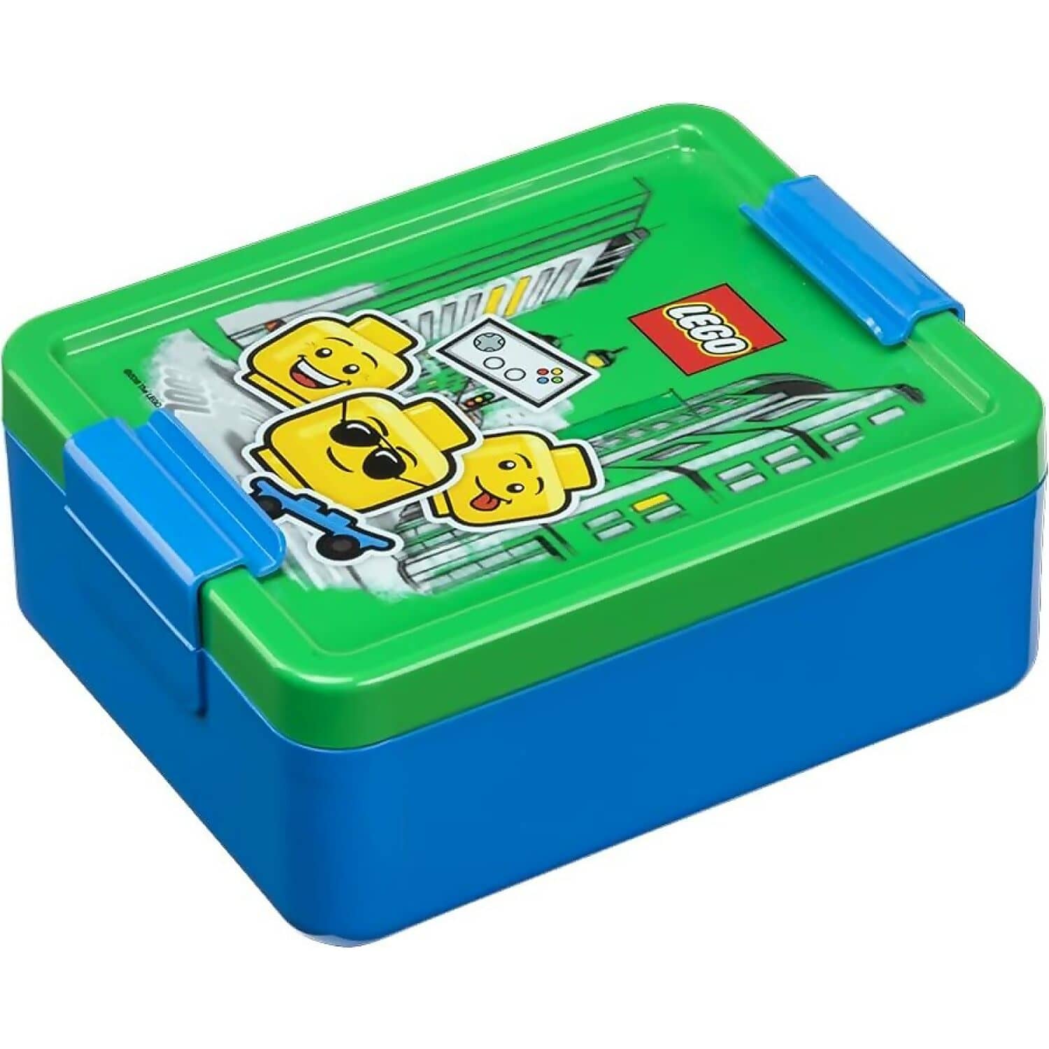 LEGO® Minifigure Lunch Set Iconic Green/Blue - Room Copenhagen