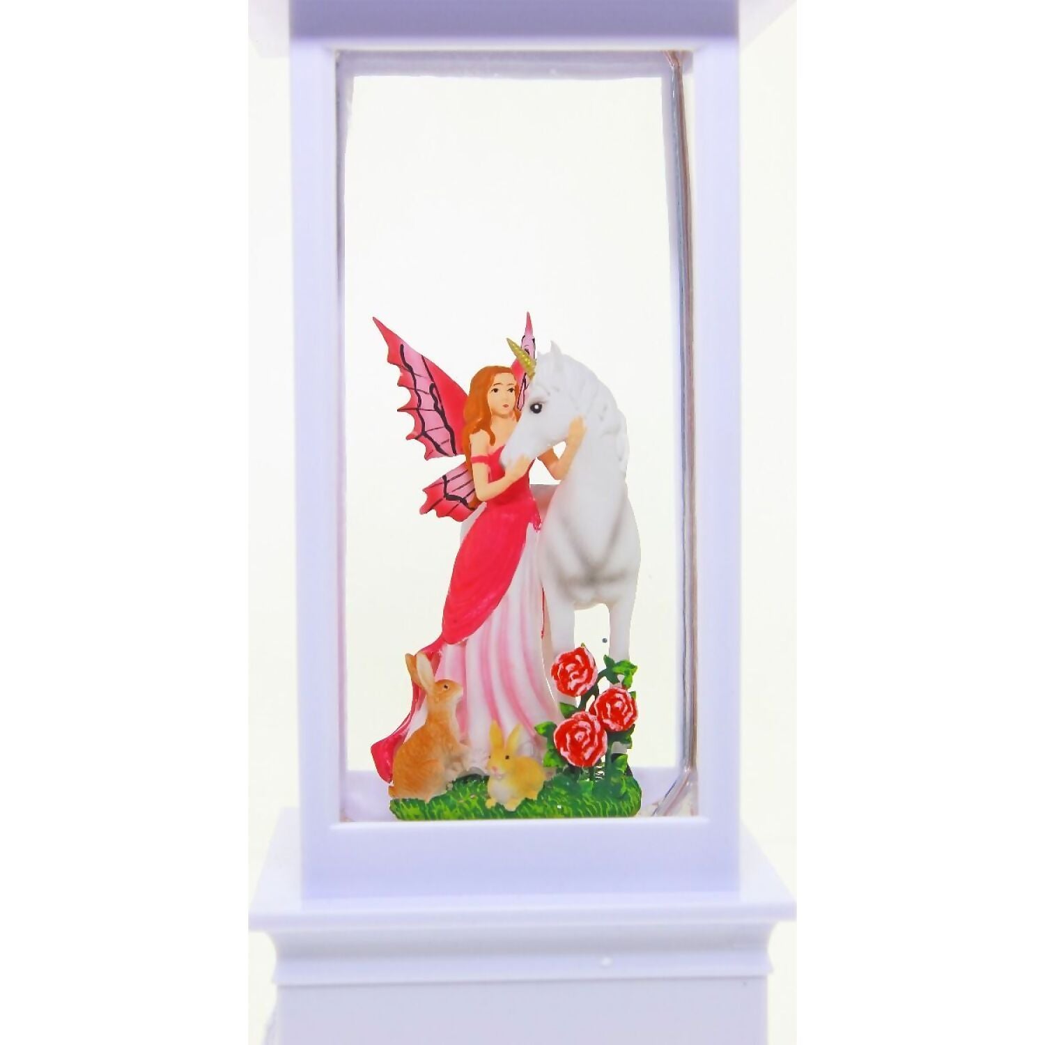 Cotton Candy - White Lantern Fairy Unicorn