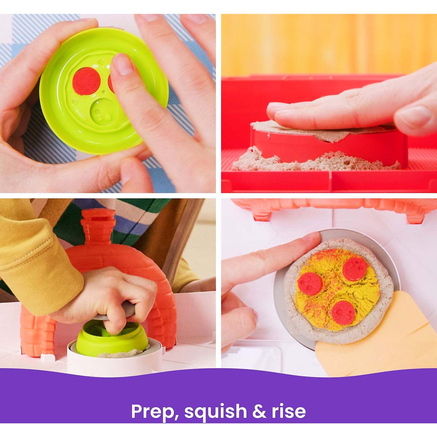 Kinectic Sand - Squish Pizza