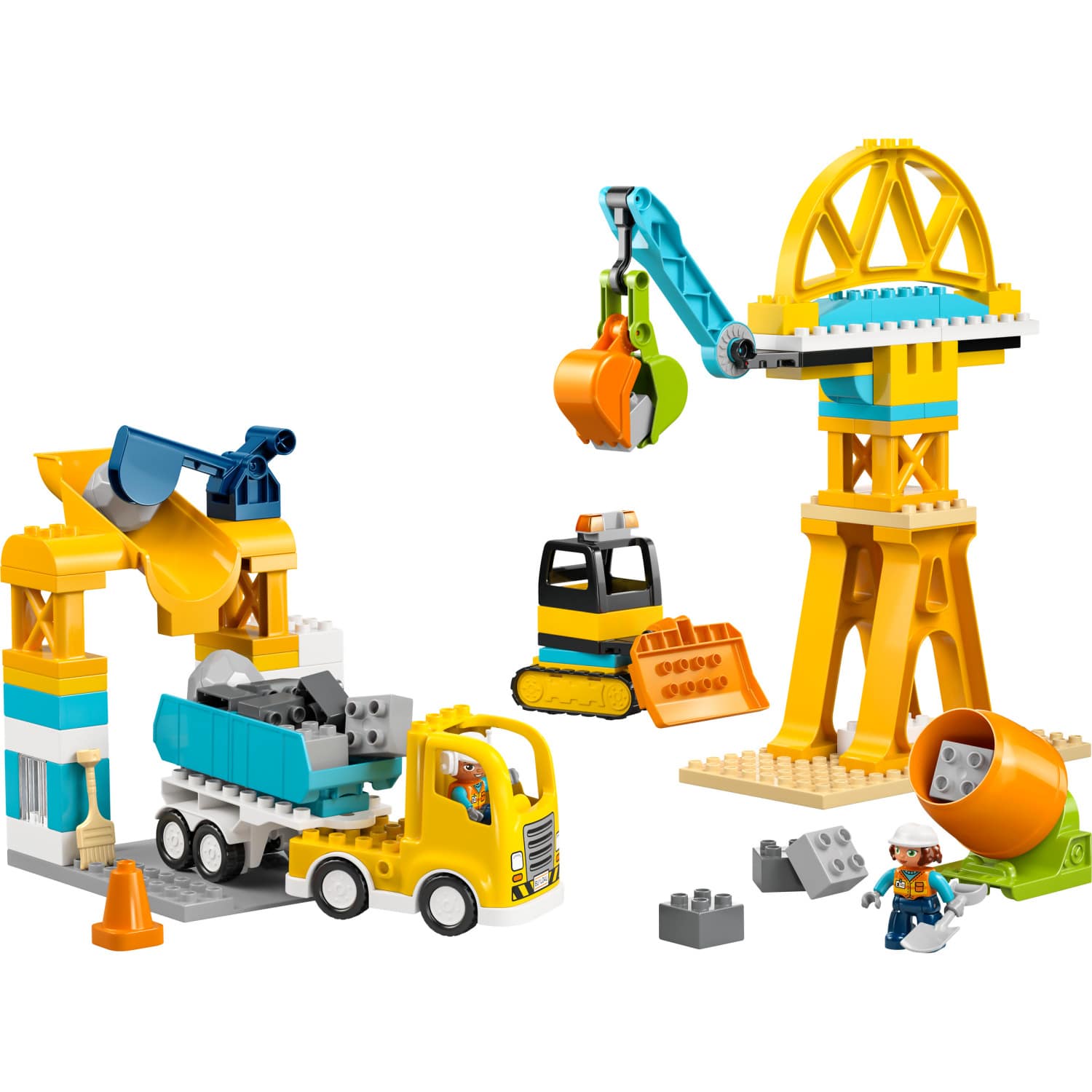 LEGO® 10476 3-in-1 Construction Site and Vehicles - DUPLO®