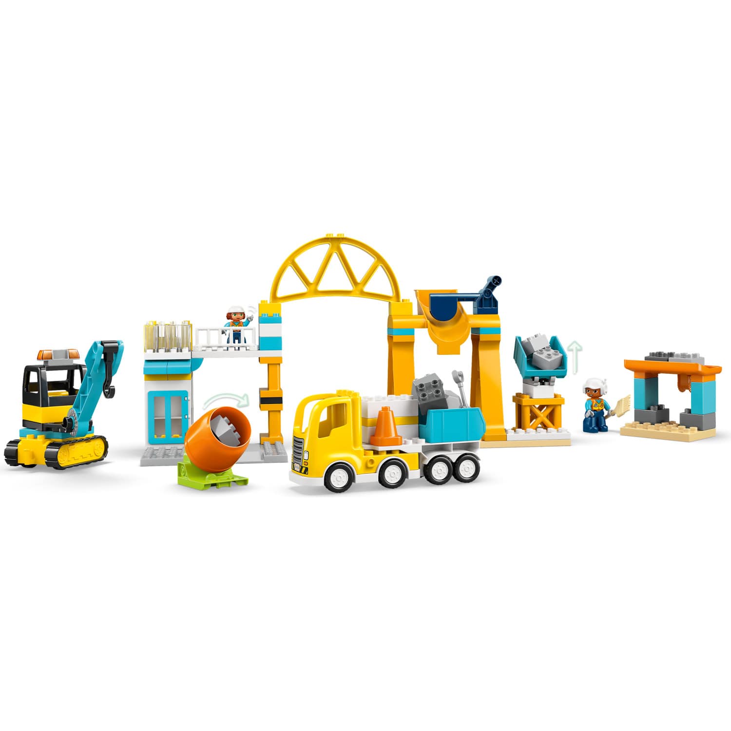 LEGO® 10476 3-in-1 Construction Site and Vehicles - DUPLO®