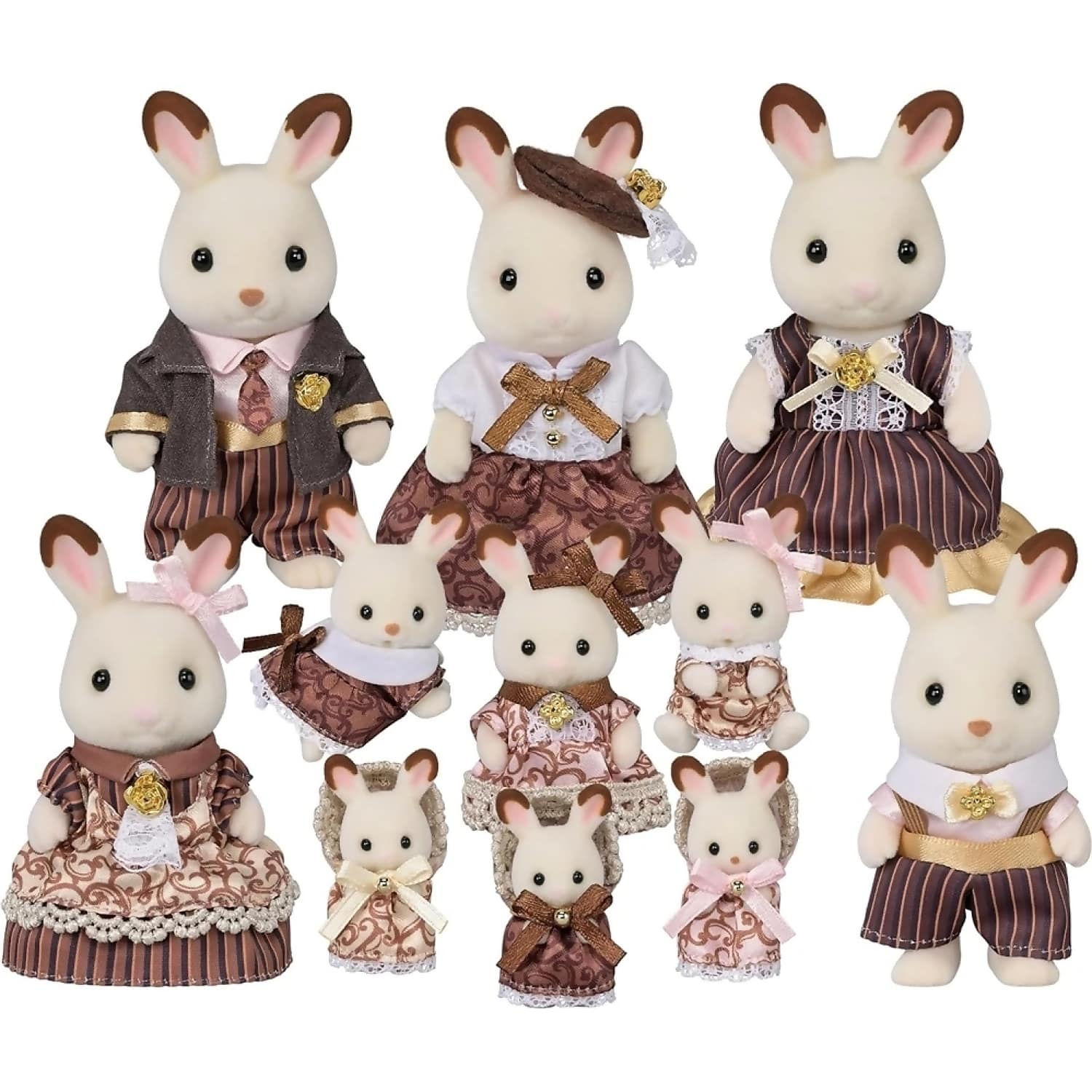 Sylvanian Families - Chocolate Rabbit Family Anniversary Playset