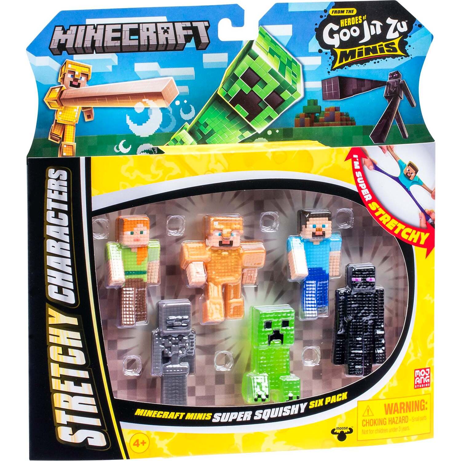 Heroes of Goo Jit Zu - Minecraft Minis 6 Pack