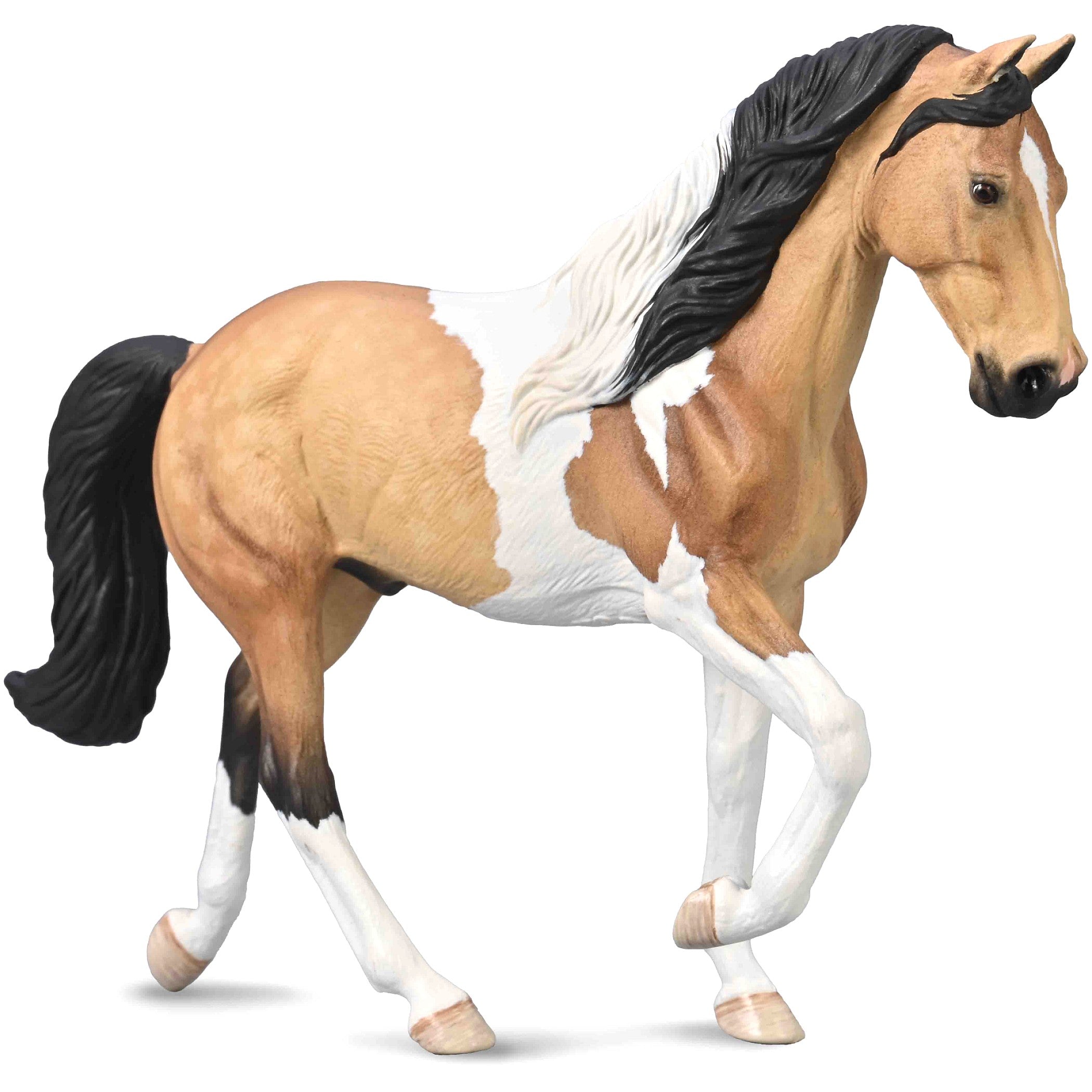 CollectA - Tennessee Walking Horse Stallion Buckskin Tobiano Animal Figurine