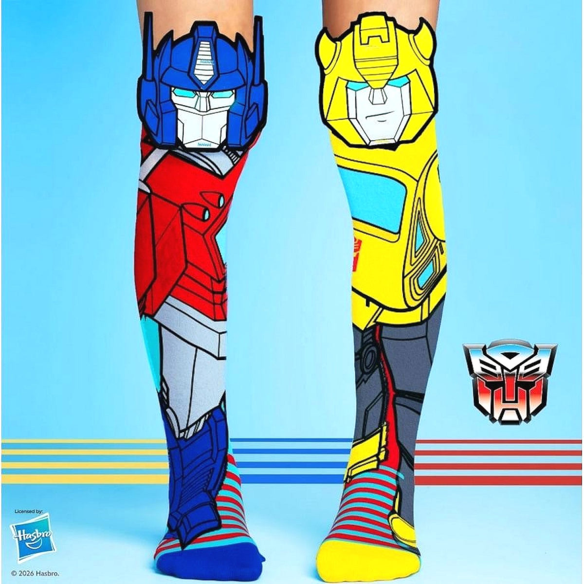 Madmia - Transformers Socks Kids & Adults Age 6y+