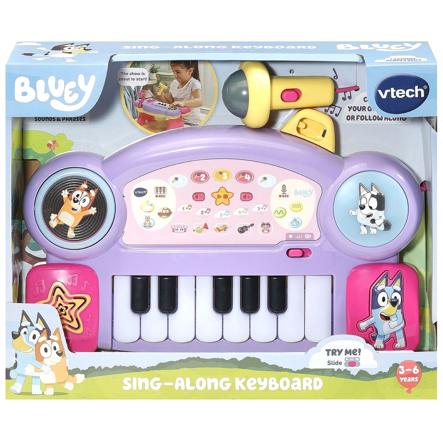 VTech - Bluey Sing-Along Keyboard