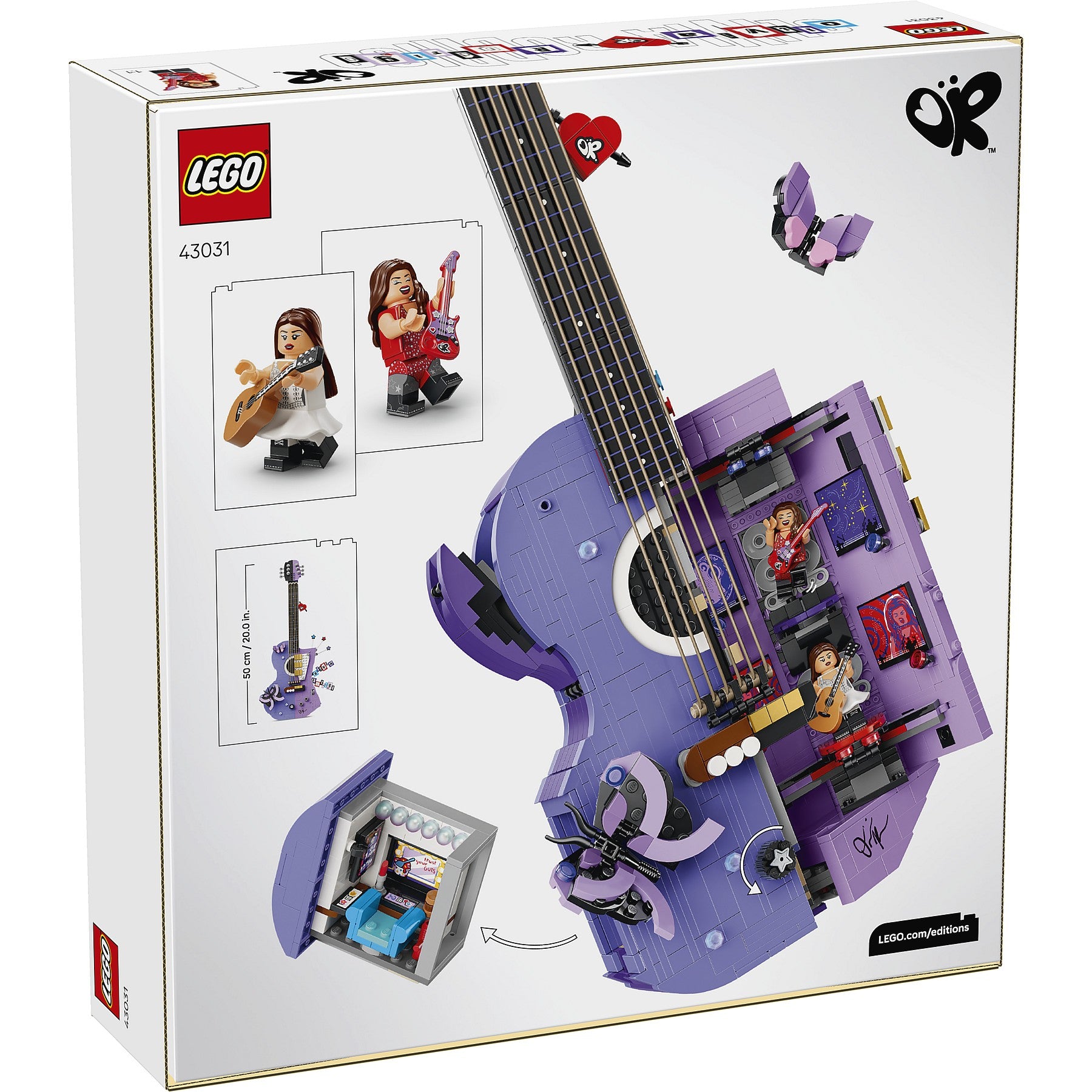 LEGO® 43031 Olivia Rodrigo's Dual Guitar - Editions