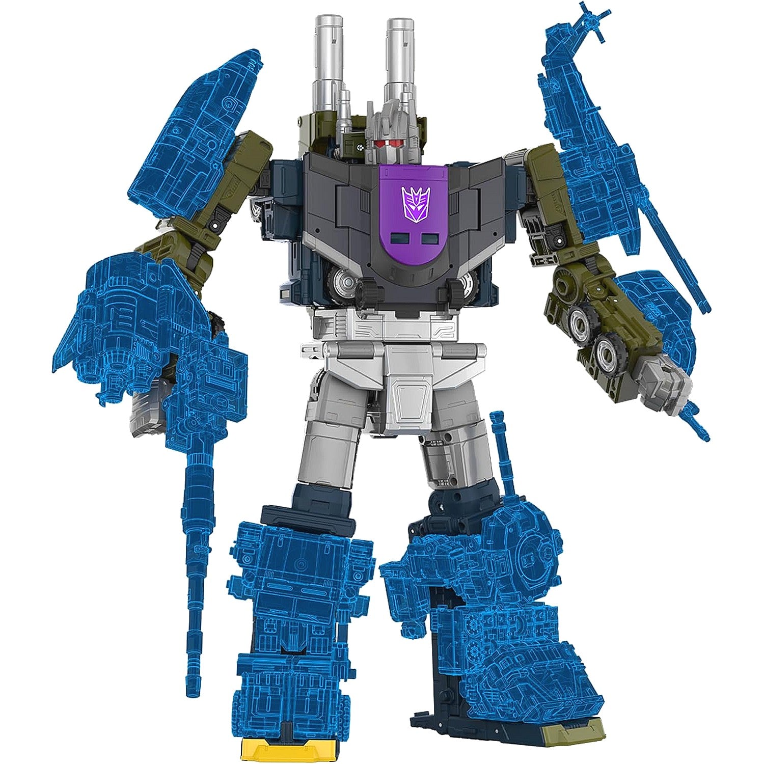 Transformers - Age of the Primes Combaticon Onslaught Commander Class 6.75-Inch Converting Action Figure - Hasbro