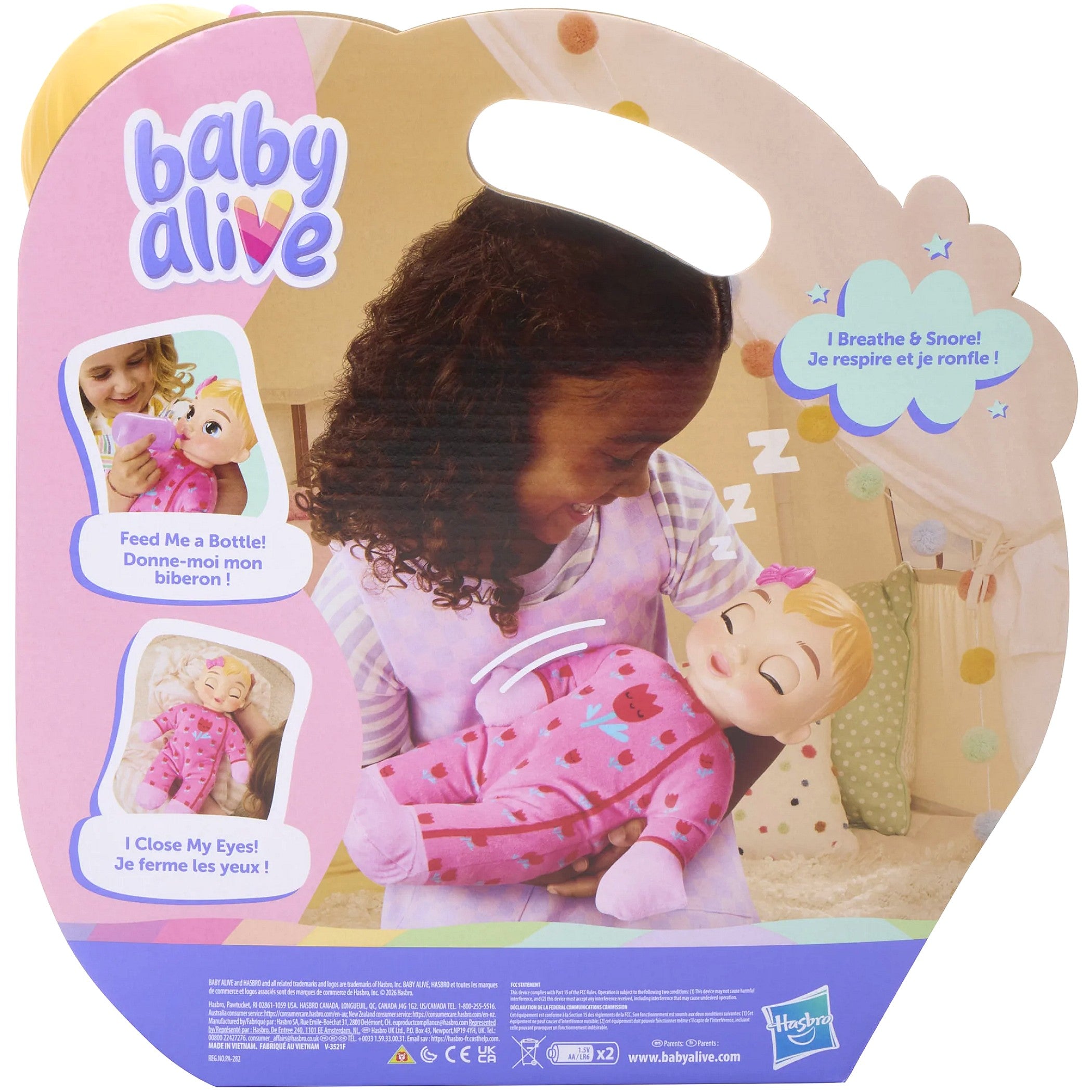 Baby Alive - Nighttime Snuggles Blonde Hair - Hasbro