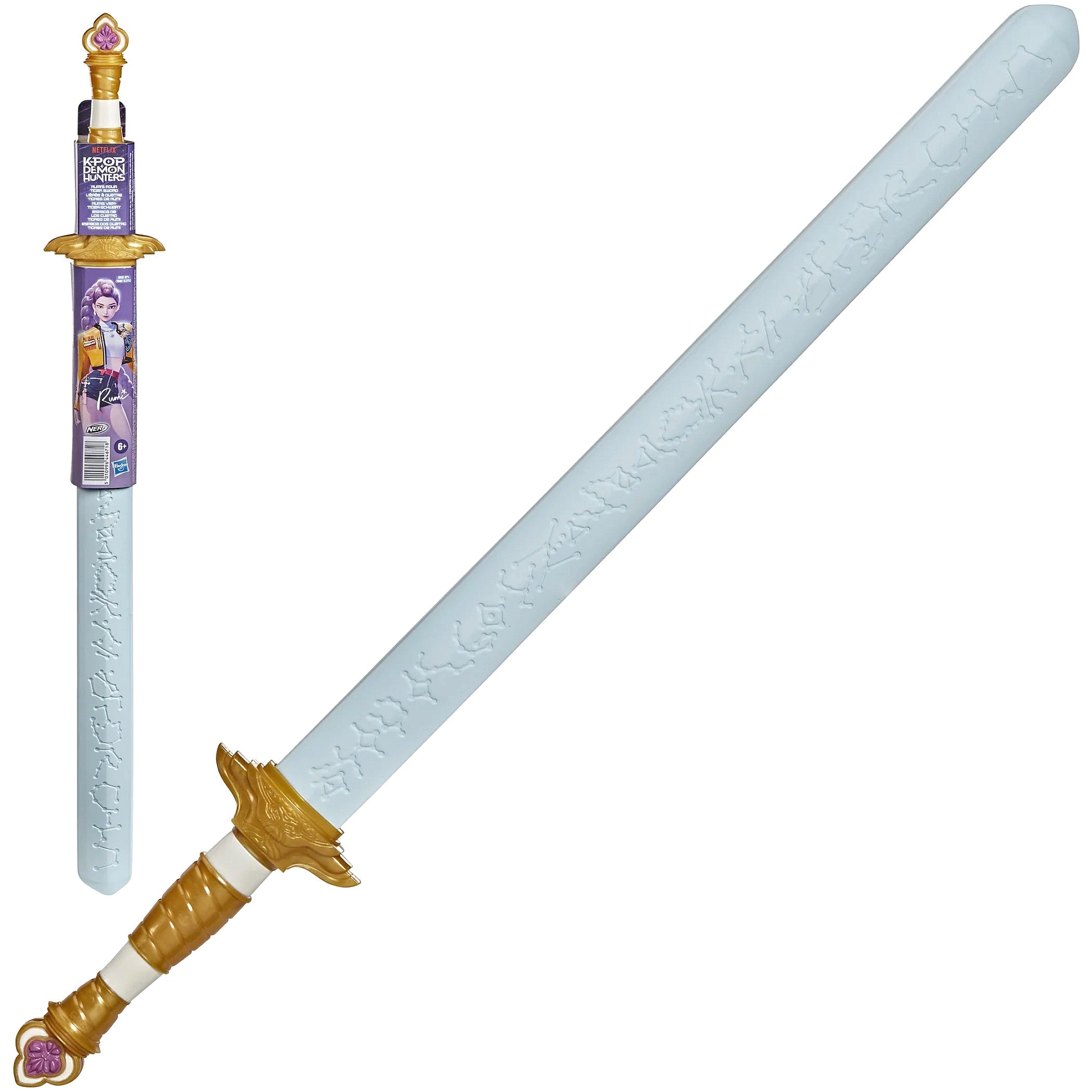 KPop - Demon Hunters Rumi's Four Tiger Nerf Foam Sword Role-Play - Hasbro